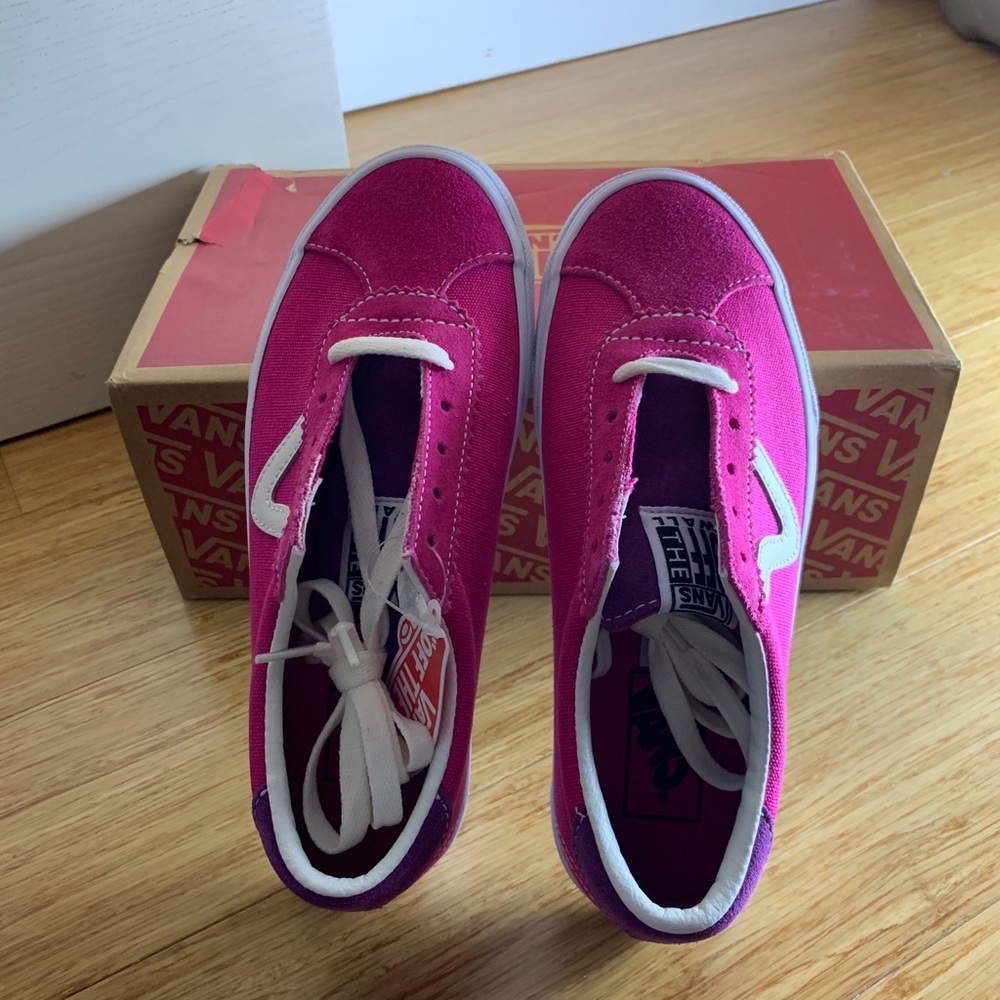 Pink Vans Sports Shoes